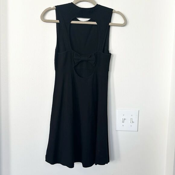 Redvalentino Black Open Back Sleeveless Dress S - Picture 7 of 11